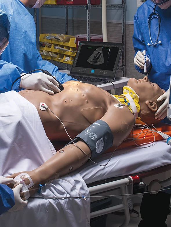 HAL® S5301 – Avancerad tvärprofessionell patientsimulator med realistisk fysiologi och neurologiska funktioner