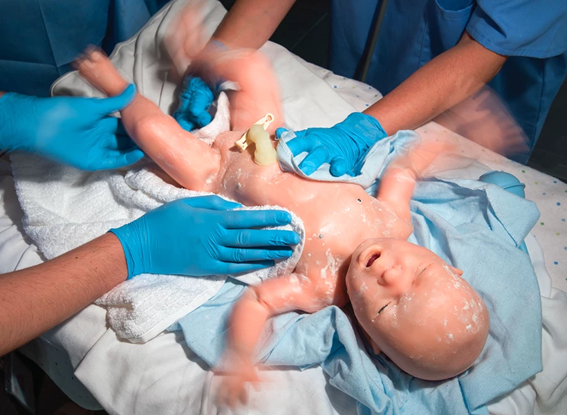 Super TORY® S2220 – Avancerad nyföddhetssimulator för neonatal träning